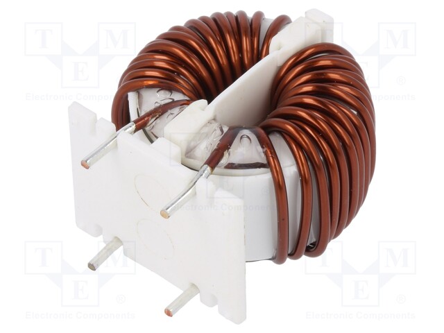 Inductor: wire; THT; 1mH; 20mΩ; 250VAC; -25÷120°C; Series: SC; 10A