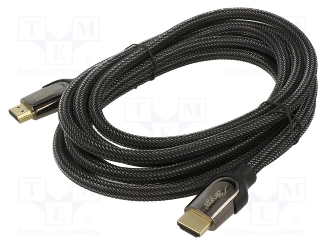 Cable; HDMI 2.1,High End; HDMI plug,both sides; textile; 3m