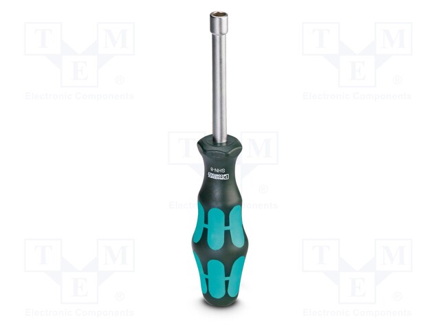 Screwdriver; hex socket; Blade length: 80mm; Overall len: 185mm