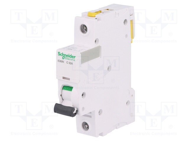 Circuit breaker; 230VAC; Inom: 32A; Poles: 1; DIN; Charact: C; 6kA