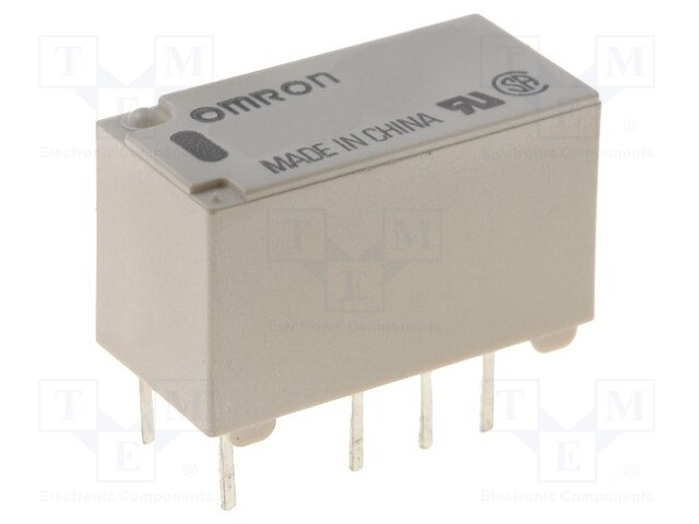 Relay: electromagnetic; DPDT; Ucoil: 24VDC; 0.5A/125VAC; 2A/30VDC