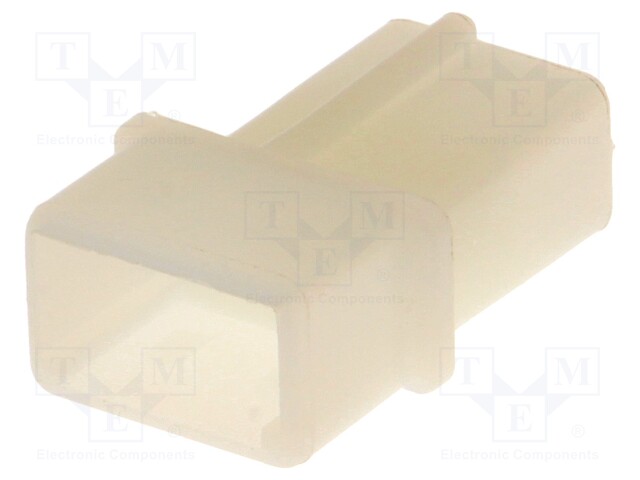 Plug; wire-board; male; Commercial MATE-N-LOK; 5.08mm; PIN: 2; 250V