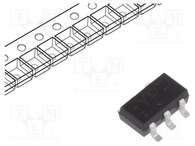 IC: digital; multiplexer; Channels: 1; IN: 2; SMD; SC74; Series: LVC