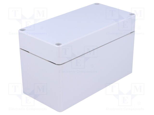 Enclosure: multipurpose; X: 80mm; Y: 160mm; Z: 95mm; EURONORD; grey