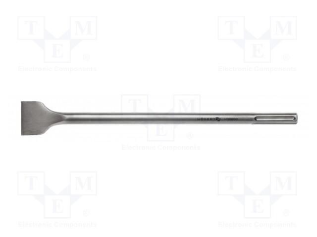 Chisel; for concrete; L: 400mm; tool steel; Tipwidth: 50mm