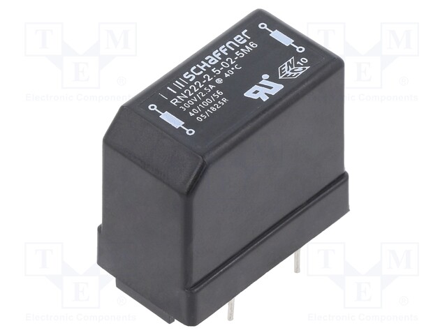 Inductor: wire with current compensation; THT; 5.6mH; 2.5A; 110mΩ