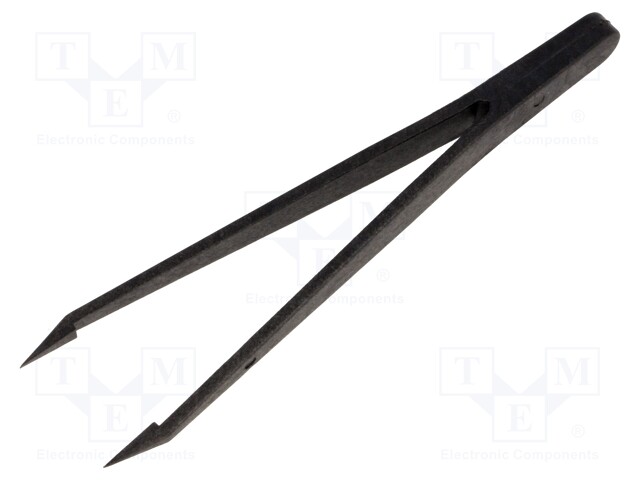 Tweezers; non-magnetic; Tip width: 0.8mm; Blade tip shape: sharp