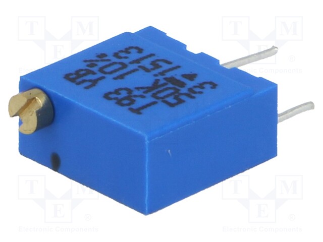 Potentiometer: mounting; multiturn; 50kΩ; 500mW; THT; ±10%; linear