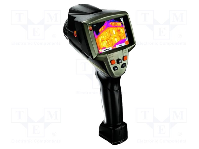 Infrared camera; Display: LCD 3,5" (320x240); -20÷350°C; 9Hz