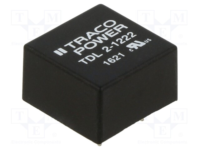 Converter: DC/DC; 2W; Uin: 9÷18V; Uout: 12VDC; Uout2: -12VDC; DIP8