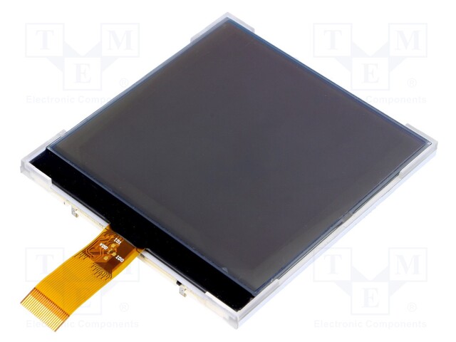 Display: LCD; graphical; 128x128; FSTN Positive; 71.2x77x4.8mm