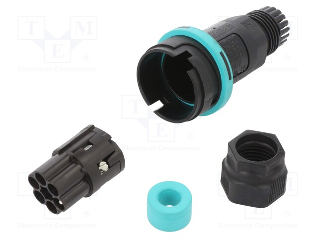 Connector: AC supply; screw terminal; male; TH405; 7÷14mm; 400V