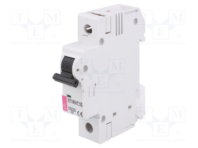 Circuit breaker; 230/400VAC; Inom: 2A; Poles: 1; DIN; Charact: B