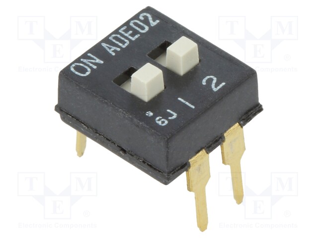 ADE0204=DIP SWITCH,EXT,THRU/HL