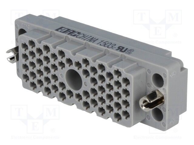 Connector: rectangular; socket; hermaphrodite; Mat: polycarbonate