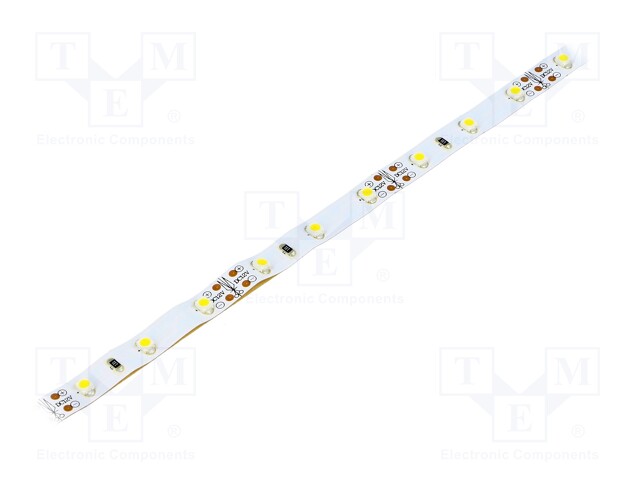 LED tape; white neutral; LED/m: 60; SMD; 3528; 12V; W: 8mm; 120°