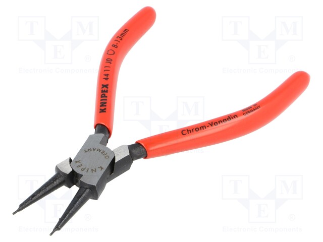 Pliers; internal circlip; Ring: internal; Pliers len: 140mm