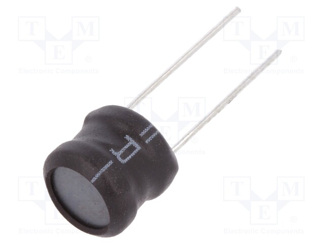 Inductor: wire; THT; 220uH; 500mA; ±10%; Ø9.5x8.5mm; vertical