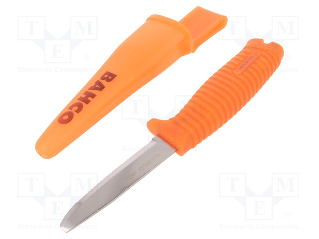 Rescue knife; for cutting ropes and nets; Tool length: 230mm