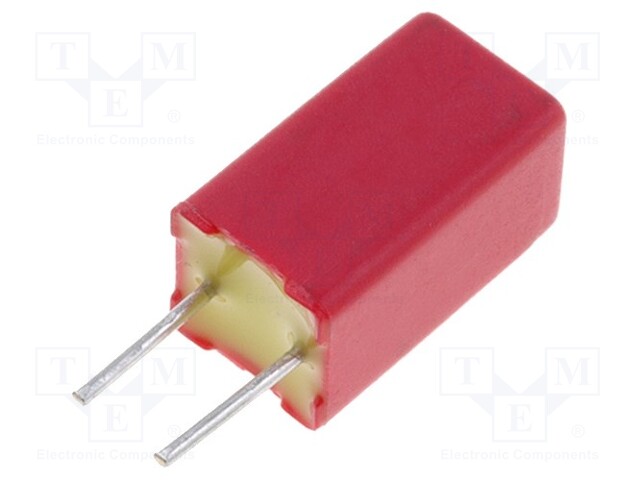 Capacitor: polyester; 470nF; 40VAC; 63VDC; Pitch: 2.5mm; ±10%