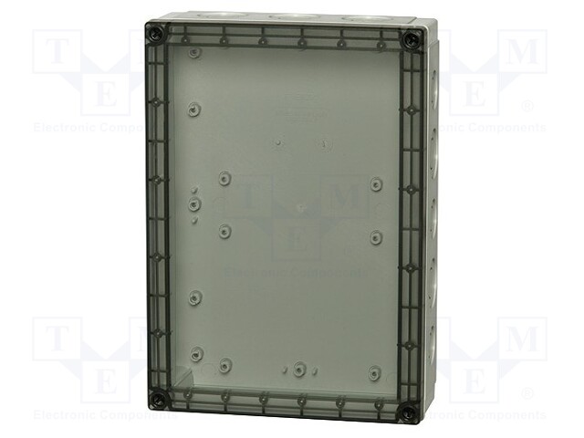 Enclosure: multipurpose; X: 180mm; Y: 255mm; Z: 63mm; MNX; grey; IK08