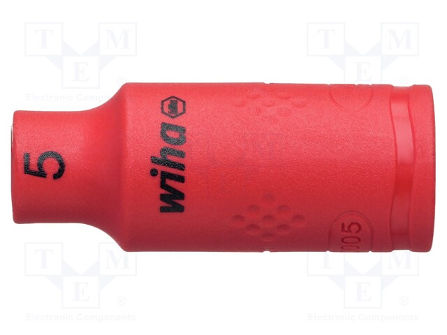 Key; hex socket,socket spanner; HEX 4,5mm; 1/4"; 42mm; insulated