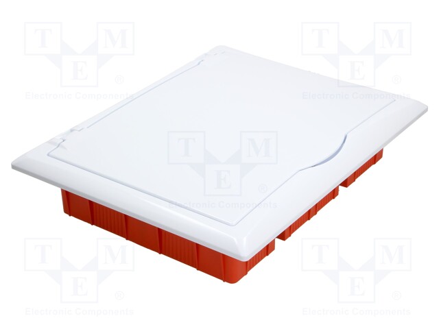 Enclosure: for modular components; IP40; white; No.of mod: 24