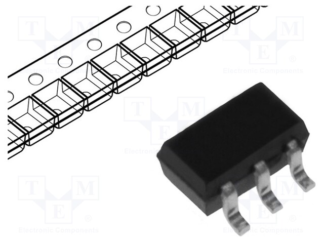 Transistor: NPN / PNP; bipolar; complementary; 65V; 0.1A; 0.25W