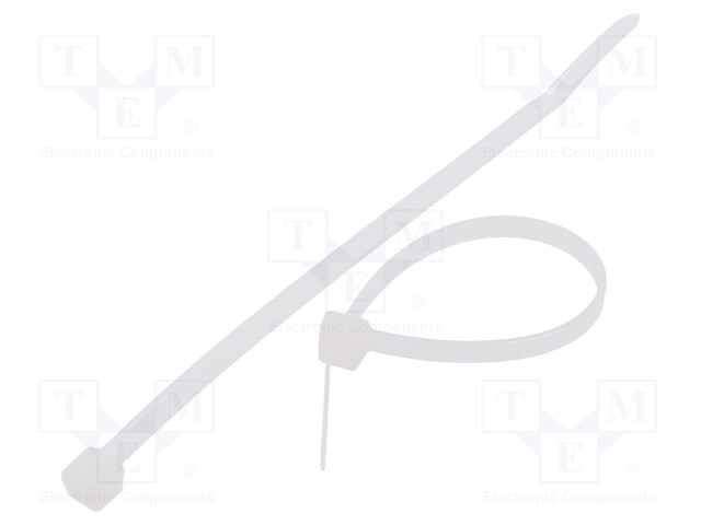 Cable tie; L: 800mm; W: 9mm; polyamide; 778N; natural; Ømax: 240mm