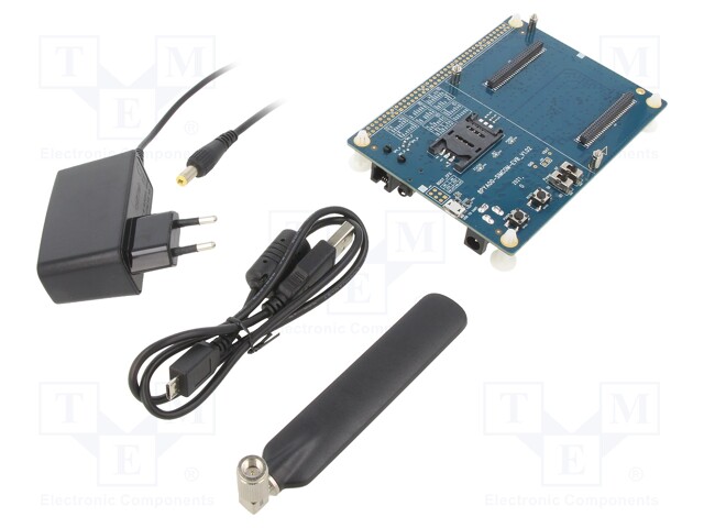 Dev.kit: evaluation; USB; Jack 3,5mm,SIM,USB micro,supply