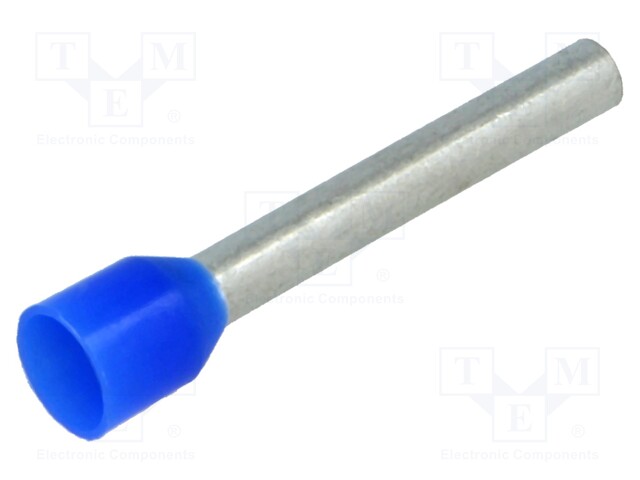 Bootlace ferrule; insulated; copper; Insulation: polypropylene