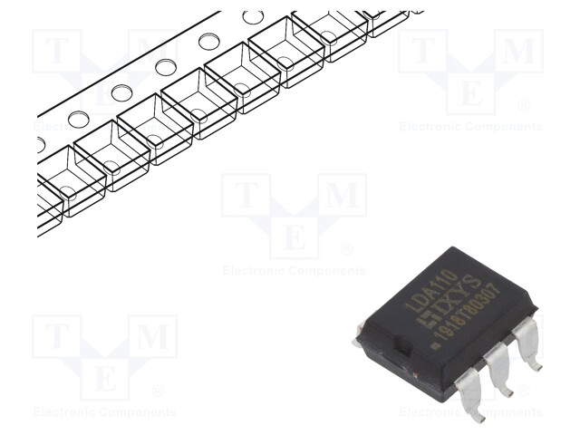 Optocoupler; SMD; Channels: 1; Out: Darlington; 3.75kV; 1A