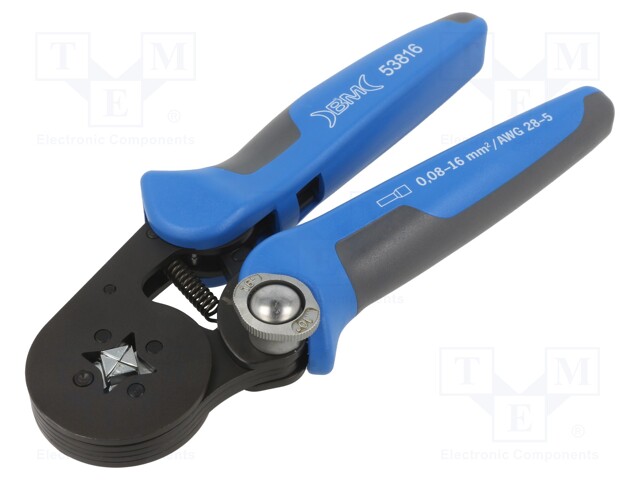 Tool: for crimping; insulated solder sleeves; 0.08÷16mm2