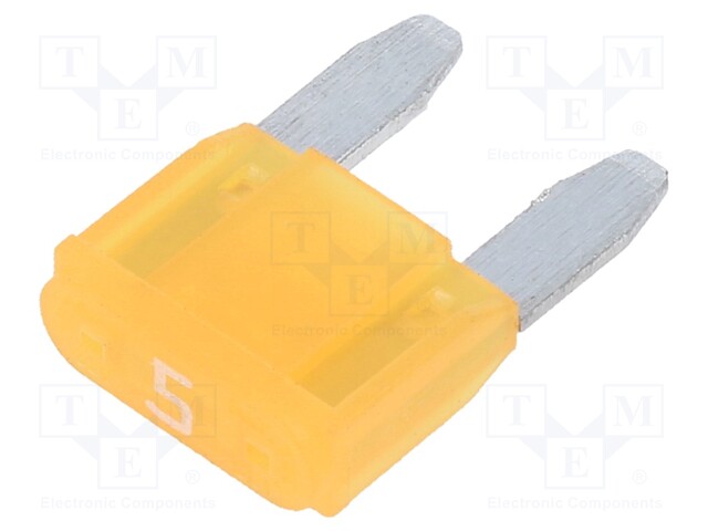 Fuse: fuse; 5A; 32VDC; automotive; 10.9mm; tin alloy