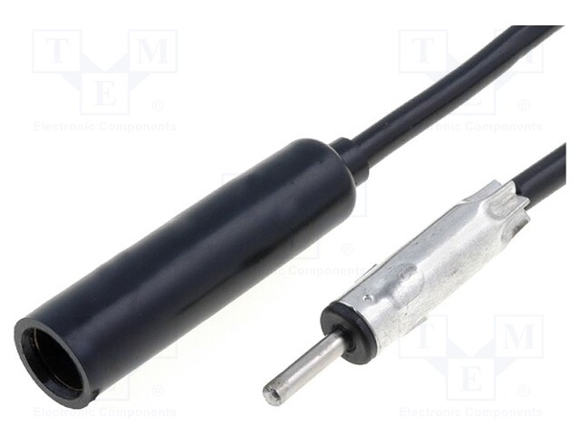 Extension cable for antenna; DIN socket,DIN plug; 1.5m