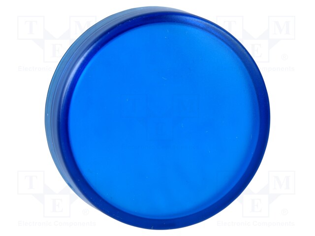 Indicator Lens, Blue, Round, 22 mm, Lens, Schneider Electric Harmony XB4 & XB5 Series Pilot Lights
