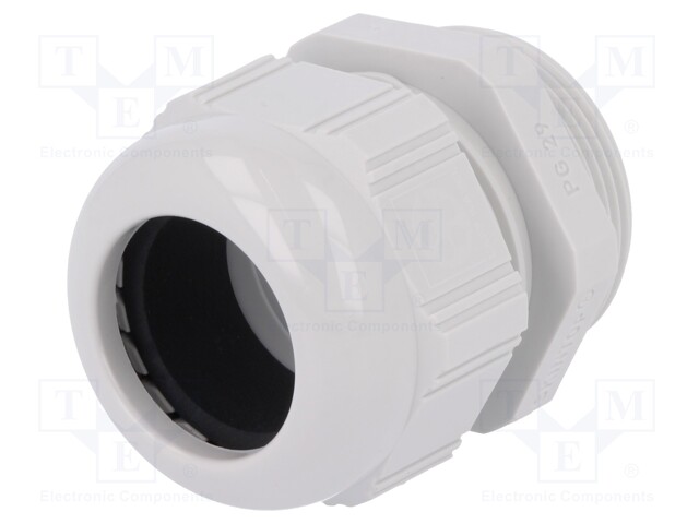 Cable gland; PG29; IP68; Mat: polyamide; light grey