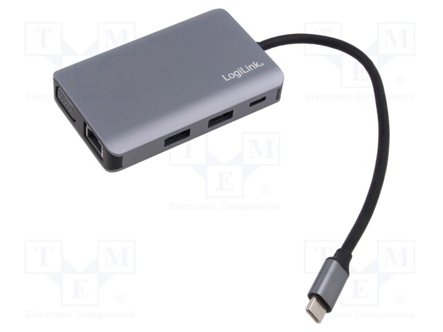 Thunderbolt 3,USB 3.0; 5Gbps; Enclos.mat: aluminium; USB C