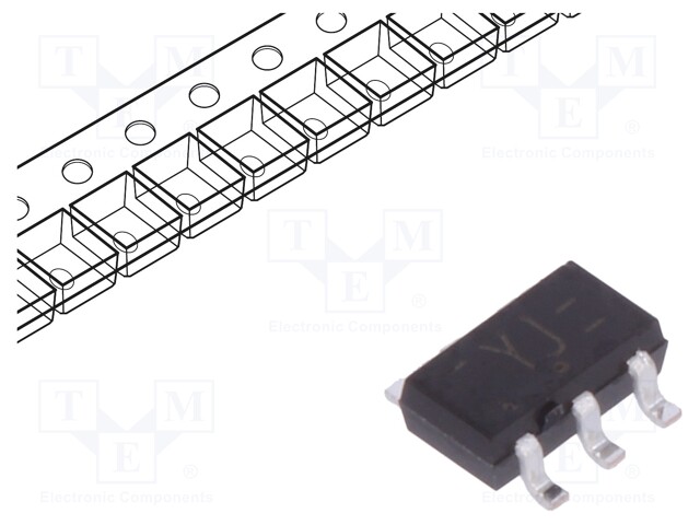 IC: digital; demultiplexer/multiplexer; Channels: 2; SMD; SC74A