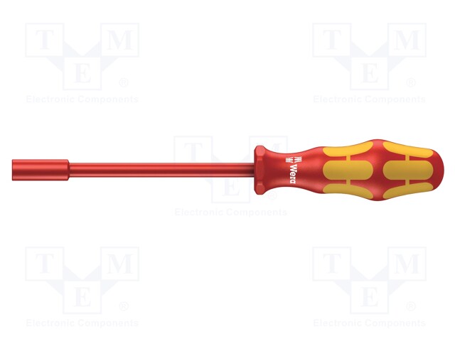 Screwdriver; insulated; hex socket; HEX 3/16"; Overall len: 223mm