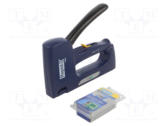 Stapler; lock opening,adjusting of punching force; Mat: ABS