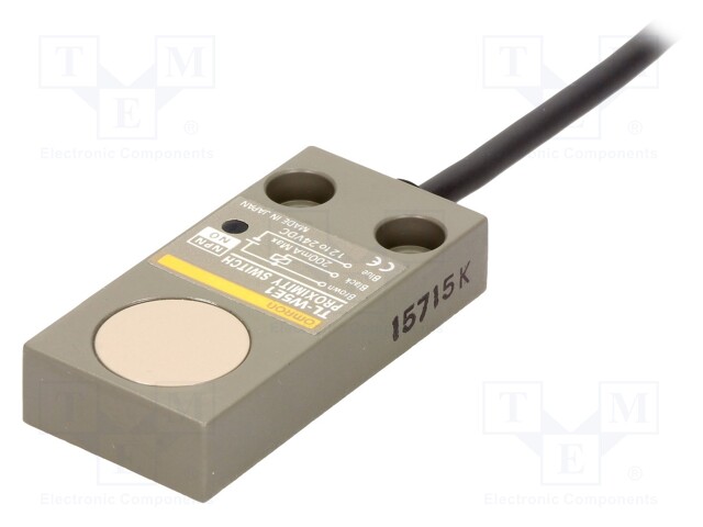 Sensor: inductive; 0÷5mm; NPN / NO; Usup: 10÷30VDC; 200mA; lead 2m