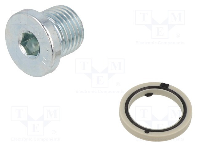 Protection cap; G 1/4"; Mat: stainless steel; Gasket: PA/TPE-U