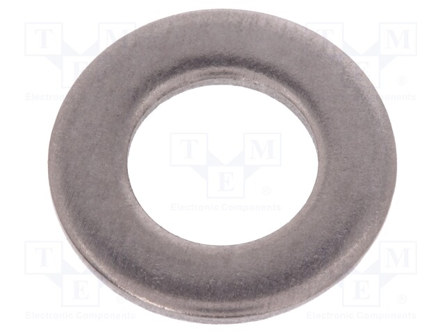 Washer; round; M8; D=16mm; h=1.6mm; acid resistant steel A4