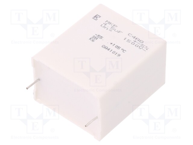 Capacitor: polypropylene; DC-Link; 4.5uF; ESR: 7.3mΩ; C4AQ; THT; ±5%