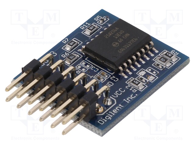 Pmod module; Flash memory; Dual I/O,Quad I/O,SPI; N25Q256A; 32MB