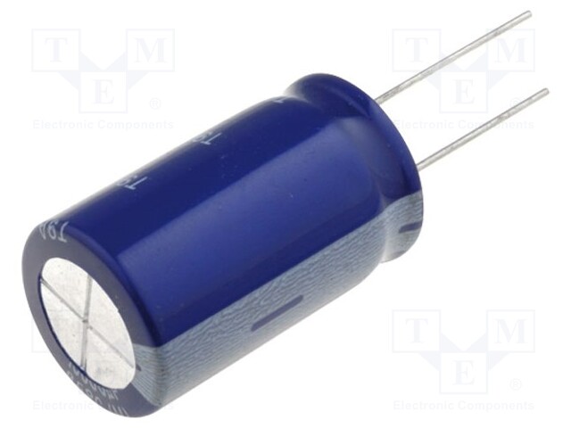 Capacitor: electrolytic; THT; 10000uF; 16VDC; Ø16x31.5mm; ±20%