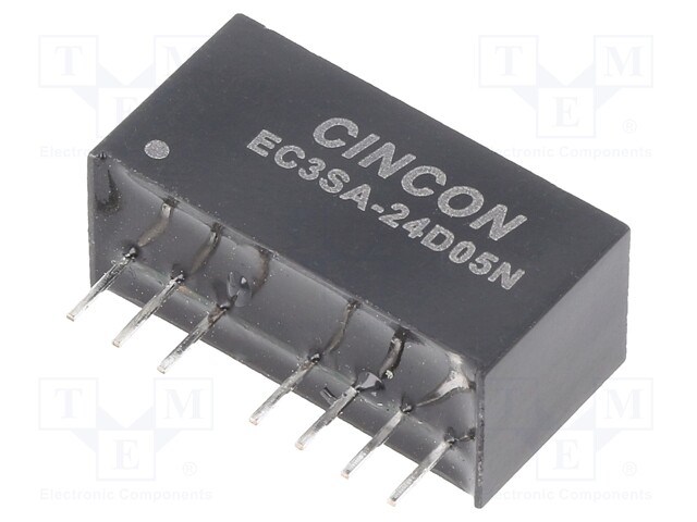 Converter: DC/DC; 3W; Uin: 18÷36V; Uout: 5VDC; Uout2: -5VDC; SIP8