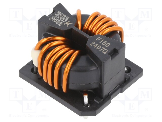 Inductor: wire with current compensation; THT; 440uH; 3.01mΩ