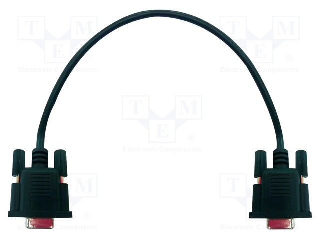 Connection cable; Len: 0.25m; black